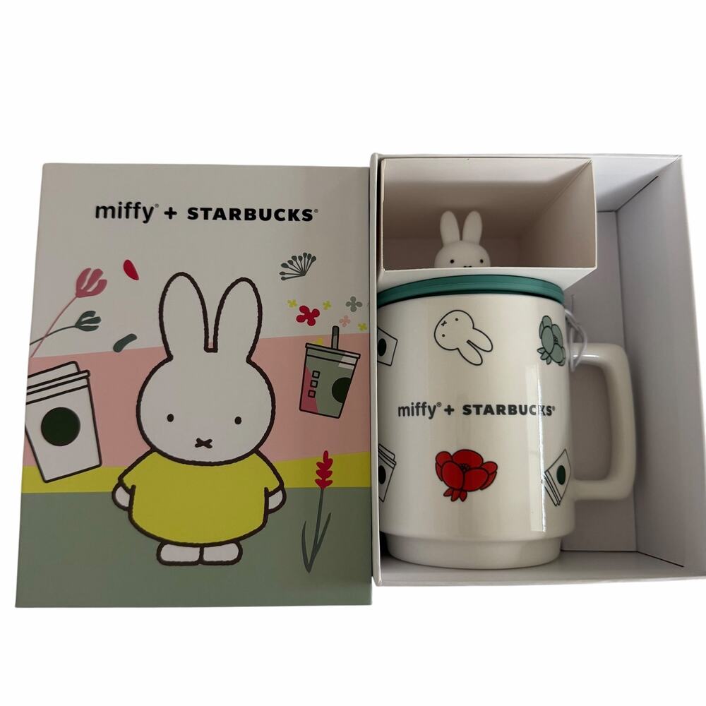 Starbucks x Miffy 14oz Mug with Lid